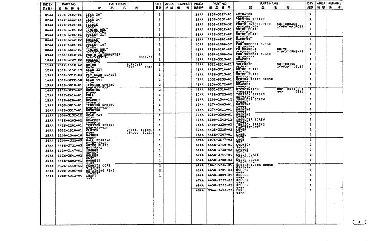 Konica-Minolta Options AD-7 Parts Manual-6